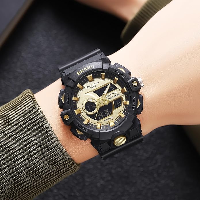 FANMIS Mens Military Multifunction Digital LED Watch Electronic Waterproof - Image 4