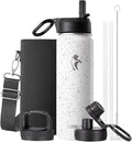 Coolflask Water Bottle 24 oz Insulated by Coolflask