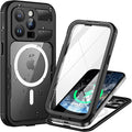 Lanhiem Magnetic for iPhone 15 Pro Case, IP68 Waterproof Dustproof Case by LanhiemHome