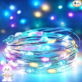 4-Pack Easter Lights Battery Operated, Pastel Fairy Lights by EXF