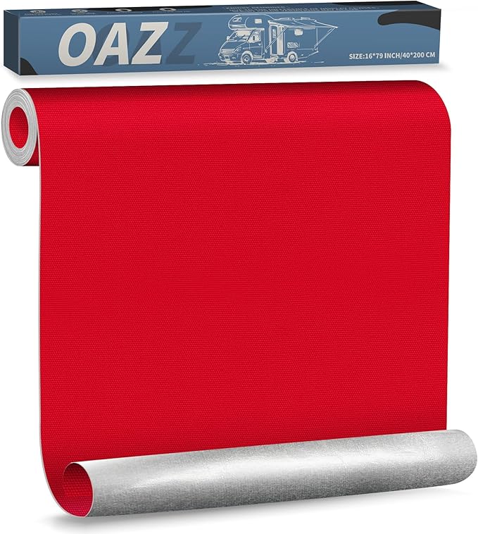 OAZ 16 x 79 inch Canvas Repair Patches Canvas Fabric Patch Self-Adhesive Fabric by OAZ