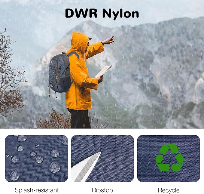 25L Small Hiking Backpack with Chest Strap - Image 4