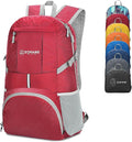 ZOMAKE Lightweight Packable Backpack 35L, Light Foldable Backpacks Water by ZOMAKE