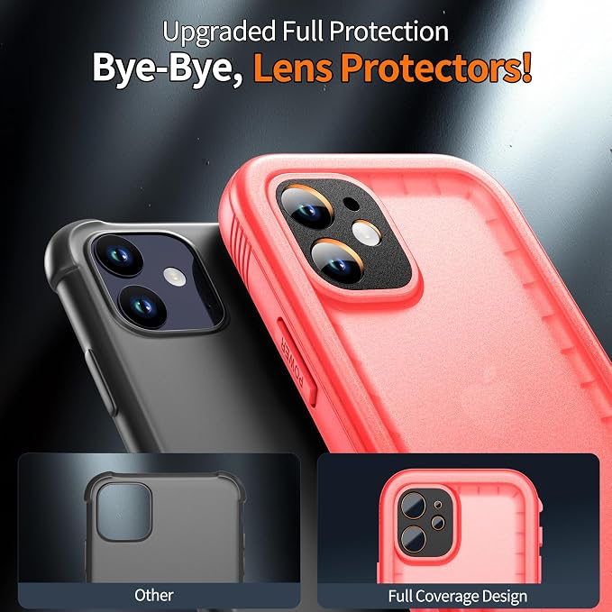 Cozycase Compatible with Waterproof iPhone 11 case, Built-in Screen Protector - Image 7