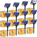 12 Pack Solar String Lights Outdoor, Total 960LED 396FT Solar Fairy Twinkle by btfarmdecorativelighting