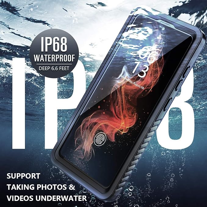 ANTSHARE for Samsung Galaxy S20 FE 5G Case Waterproof, Built in Screen - Image 2