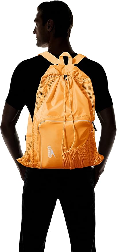 Speedo Unisex-Adult Drawstring Deluxe Ventilator Mesh Equipment Bag - Image 3