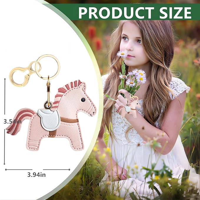 Leather Keychain Holder Case Compatible - Image 2