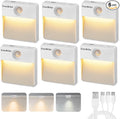 EverBrite Rechargeable Square Motion Sensor LED Night Light, Motion Activated by EverBrite