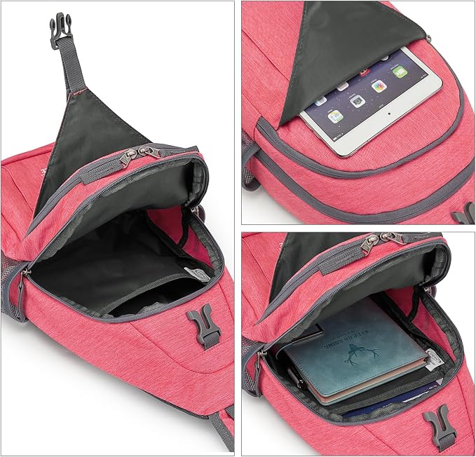 G4Free Sling Bag RFID Blocking Sling Backpack Crossbody Chest Bag Daypack - Image 4