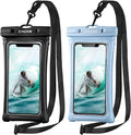 CACOE Floating Universal Waterproof Phone case 2 Pack-Up to 7.0", Phone Pouch by CACOE