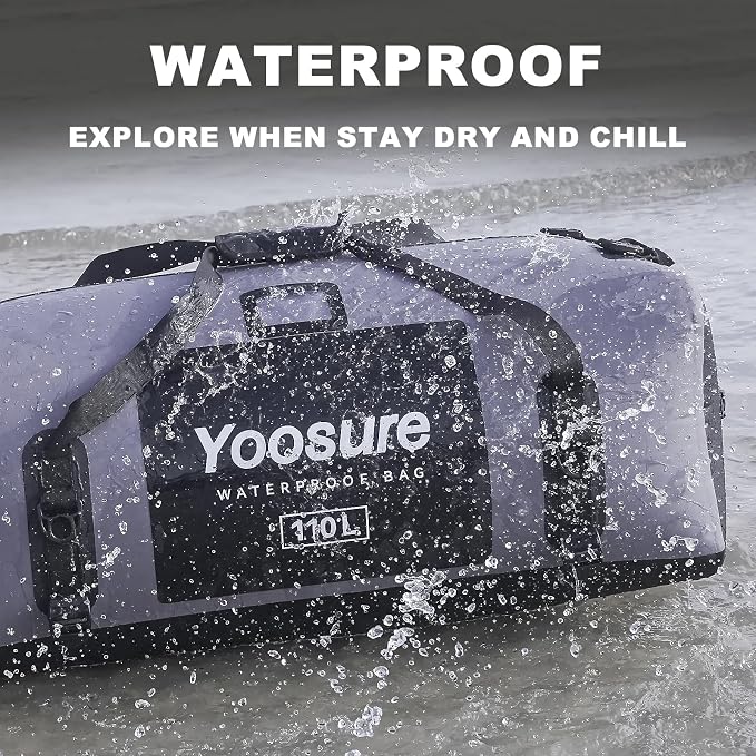 Waterproof Duffel Bag 110L- 700D PVC Dry Bag - Image 2