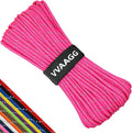 VVAAGG Reflective Paracord Rope 100FT, 7 Strand Nylon para Cord Lanyard Utility by ParacordSpecialist