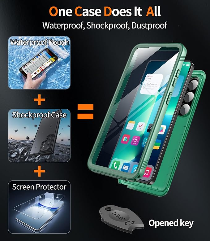 Cozycase Top Waterproof Case for Samsung Galaxy S26 - Image 2