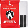 Fire Blanket 1 Pack 40”x40” by RescueGuard