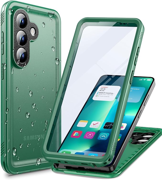 Cozycase Top Waterproof Case for Samsung Galaxy S26 by Cozycase
