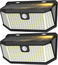 Aootek Solar Lights Outdoor 182 LEDs 2500Lm Solar Motion Sensor Lights IP65 by Lightupeveryconer