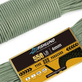 Paracord 550 lb, 7 Strand Paracord Rope 100ft 4mm, Nylon Parachute Cord by FISHLUND