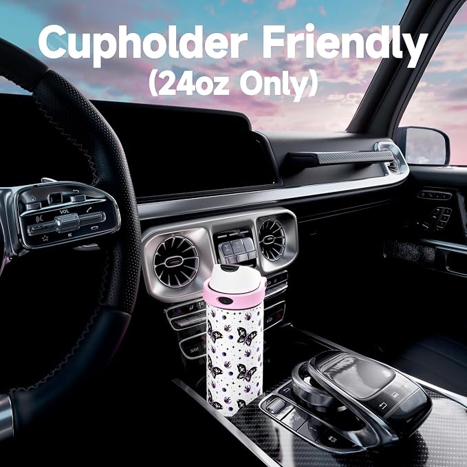 24 oz Insulated Water Bottle - Image 6