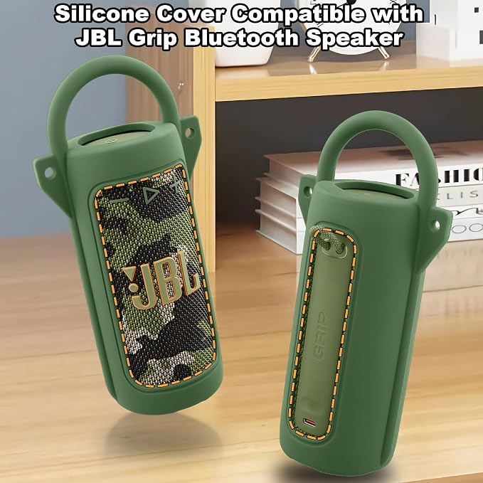 for JBL Grip Portable Waterproof Speaker Silicone Case, Portable Travel Soft - Image 3