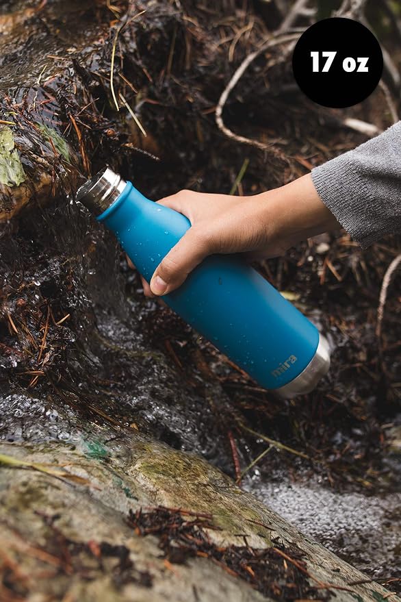 MIRA 2 Pack 17 oz Insulated Water Bottle - Image 4