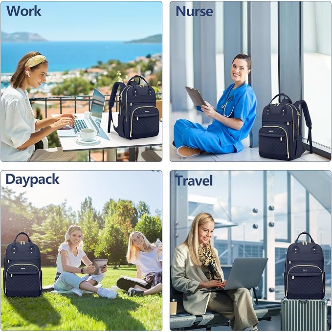 Laptop Backpack for Women Work Bag - Image 7