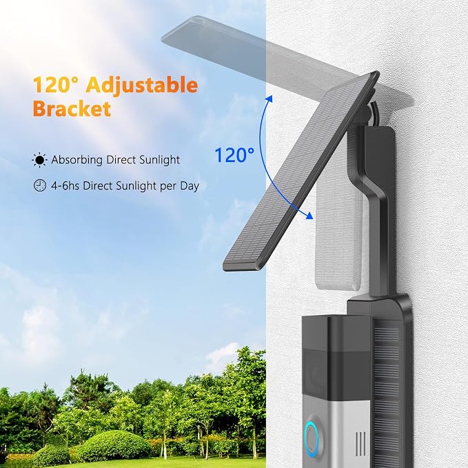 Doorbell Solar Charger Compatible - Image 6