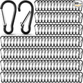 Yaocom 300 Pcs 2" Carabiner Bulk Small Carabiner Clip by Yaocom