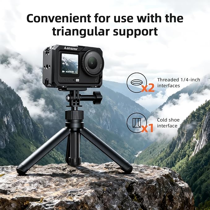 AMAZEAR Metal Protective Case for DJI Osmo Action 6 Accessories, Action6 Pro - Image 5