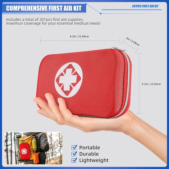 Mini Travel First Aid Kit, Emergency Kit - Image 2