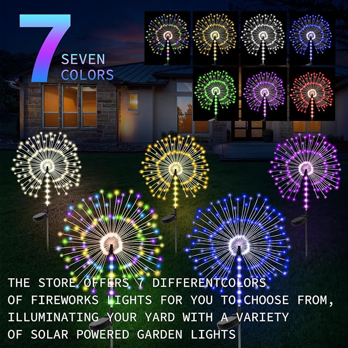 2 Pack Garden Decoration Solar Outdoor Light - Image 7