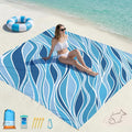 Famstar Beach Blanket Oversized Extra Large 78" X 81", Waterproof Sandproof by Famstar