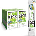 PURE KICK Energy Singles To Go Drink Mix, Jolly Rancher Green Apple, Includes by PureKick