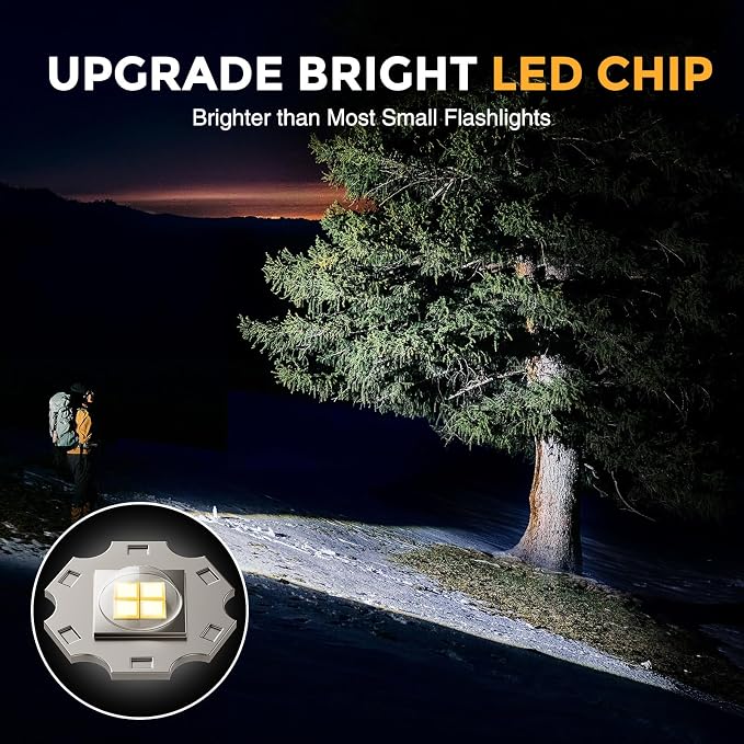 BUCASA 6 Pack Rechargeable Flashlights High Lumens, Brighter Small Flashlight - Image 3
