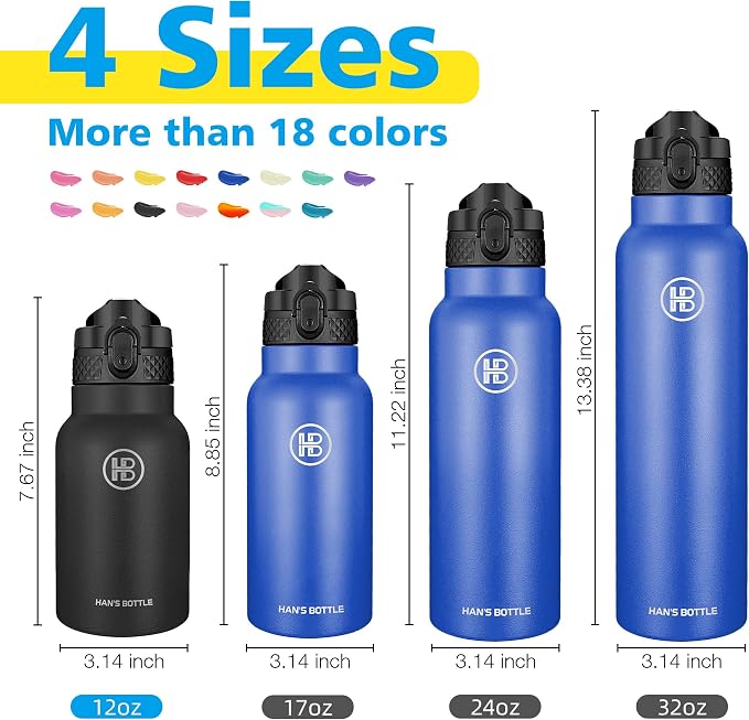 Han's Bottle Kids Water Bottle - Image 2