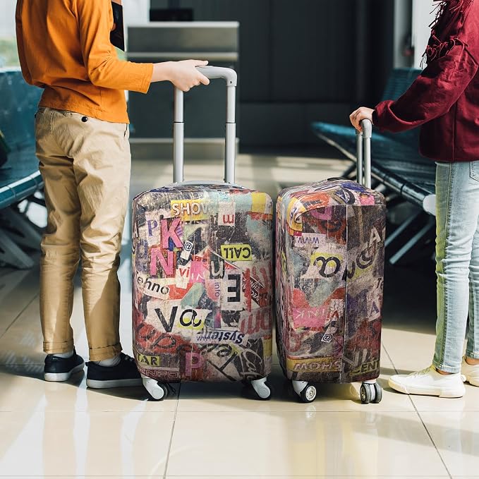 Explore Land Travel Luggage Cover Suitcase Protector Fits 27-30 Inch Case - Image 6