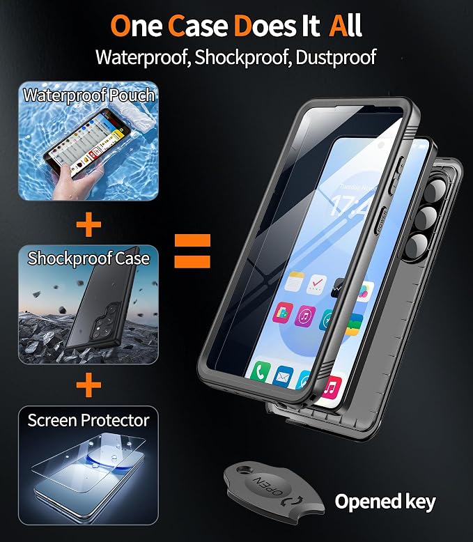 Cozycase Top Waterproof Case for Samsung Galaxy S26 - Image 4