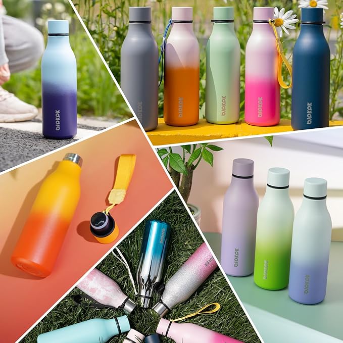 BJPKPK Insulated Water Bottles, 25 oz Stainless Steel Metal Water Bottle - Image 6