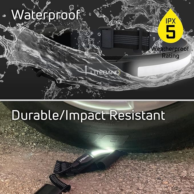 OPTIMAL VENTURES LITEBAND PRO Multi-Beam Rechargeable LED Headlamp, 1500 Lumens - Image 6