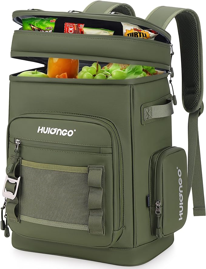 Hulongo Large Waterproof Insulated Cooler Backpack by Hulongo