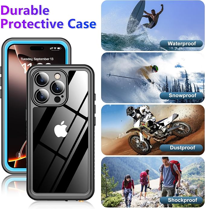 2025 New Designed for iPhone 16 Pro Max Case Waterproof, Phone Case for iPhone - Image 6