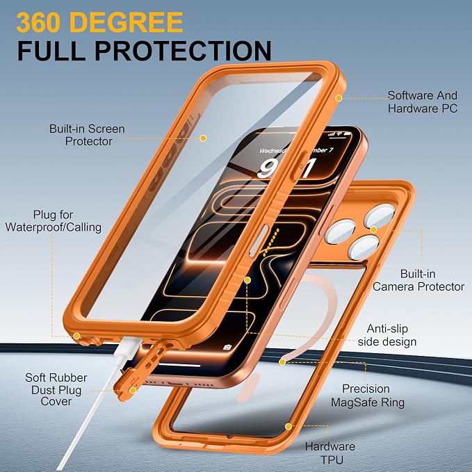 ANTSHARE for iPhone 17 Pro Case, Compatible - Image 7