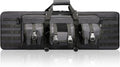 DULCE DOM 36 42 48 Inch Double Rifle Case, Tactical Soft Padded Backpack by DULCEDOM