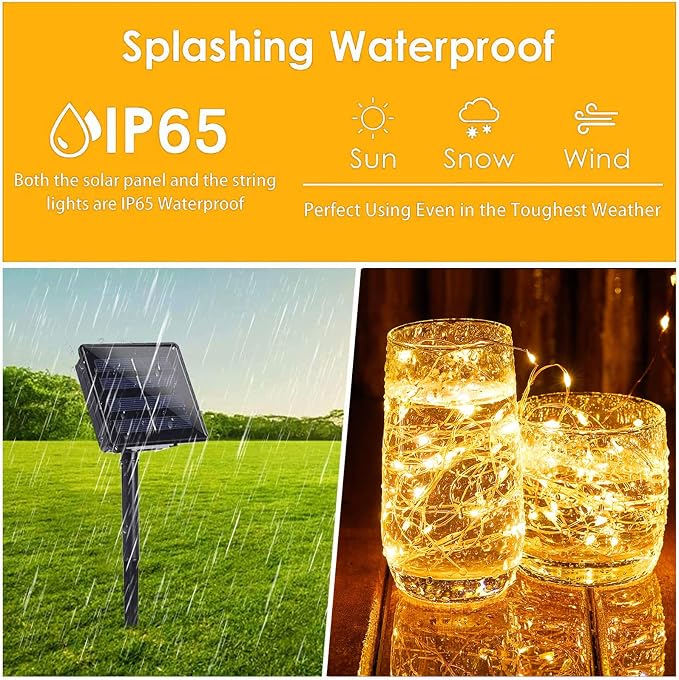 Solar String Lights Outdoor, Fairy Light - Image 7
