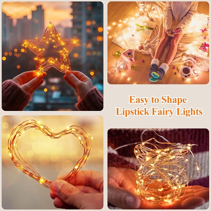 Lakumu Mini Fairy Lights Battery Operated, Twinkle Lights - Image 6