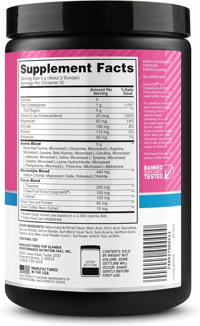 Optimum Nutrition Amino Energy Powder Plus Focus, - Image 10