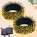 JMEXSUSS 2 Pack Solar String Lights Outdoor Waterproof, Total 66 FT 200 LED by JMEXSUSS