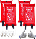 Emergency Fire Blanket for Home and Kitchen by BWWealthy