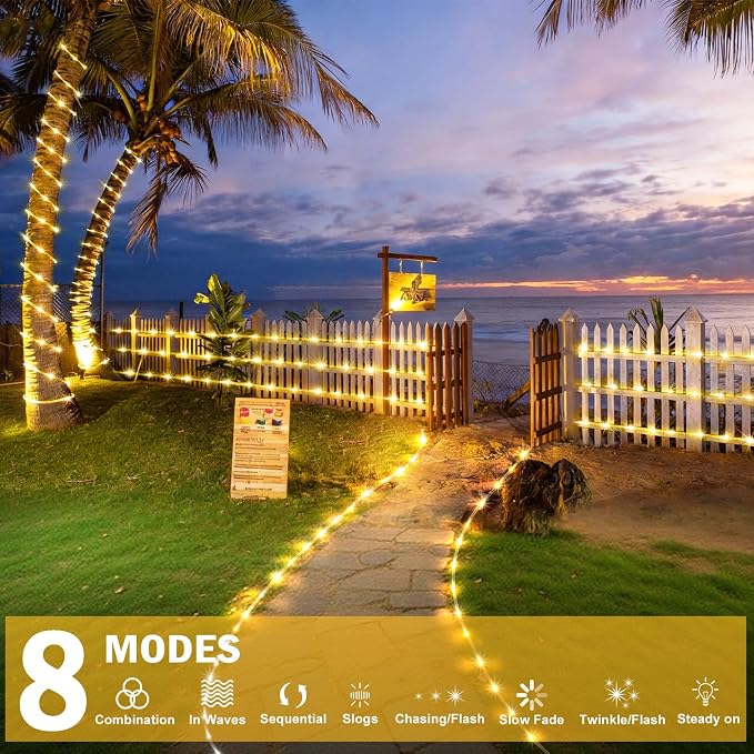 KNONEW 164FT 1000LED Rope Lights - Image 2
