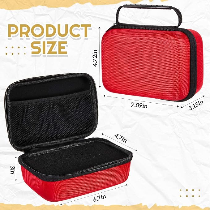 Relaxweex EVA Hard Case with Customizable Foam 7.1 x 4.7 x 3.1 Inch Protective - Image 2